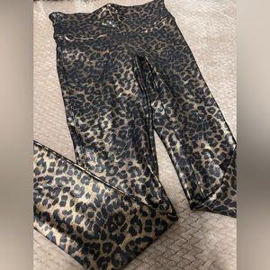SPANX Cheetah Print Leggings Never Worn